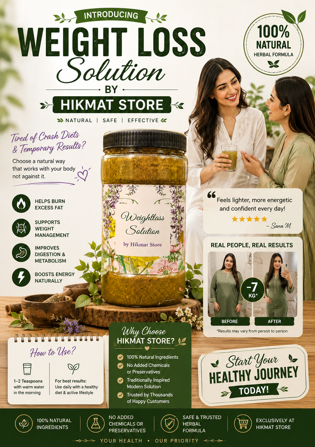 Weight Loss Solution by Hikmat Store